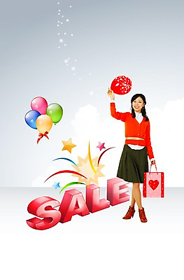 PSD 편집이미지 알파벳 여자 한명 서기 미소 웃음 사람 동양인 성인 단어 쇼핑 쇼핑백 세일 한국인 풍선 여자만 여자한명만 성인여자만 성인만 이미지편집 문자 1 영어 가방 모션 표정 인종 파일형식