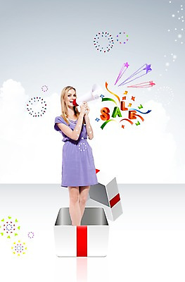 PSD 서양인 외국인 편집이미지 알파벳 여자 별 선물 한명 서기 사람 성인 단어 선물상자 쇼핑 상자 세일 확성기 여자만 여자한명만 성인여자만 성인만 이미지편집 자연요소 문자 1 영어 모션 인종 파일형식