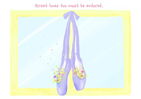 PSD 템플릿 문자 문양 영어 잡화 꽃 백그라운드 신발 무늬 꽃무늬 카드템플릿 프레임 사람없음 단어 거울 춤 발레 토슈즈 이미지템플릿 식물 문화예술 카드_감사 파일형식