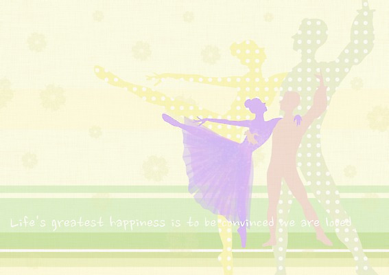 PSD 템플릿 문자 문양 영어 여자 포즈 백그라운드 무늬 카드템플릿 사람 두명 단어 물방울무늬 댄서 춤 발레 발레리나 이미지템플릿 직업 문화예술 카드_감사 파일형식