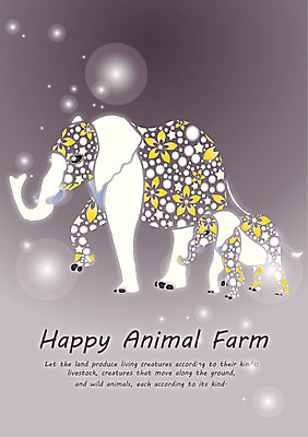 EPS 동물 템플릿 문자 척추동물 문양 육지동물 영어 백그라운드 두마리 무늬 패턴 카드템플릿 포유류 코끼리 사람없음 단어 물방울무늬 회색 물방울 원형 공기방울 이미지템플릿 카드프레임 도형 컬러 2 카드_감사 프레임 파일형식 벡터