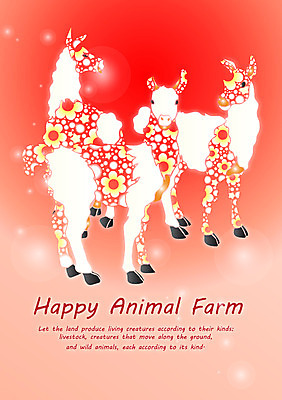 EPS 동물 템플릿 문자 척추동물 문양 육지동물 영어 백그라운드 무늬 패턴 카드템플릿 포유류 세마리 사람없음 빨간색 단어 물방울무늬 가축 물방울 원형 공기방울 라마 이미지템플릿 카드프레임 도형 컬러 카드_감사 프레임 3 파일형식 벡터