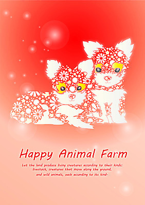 EPS 동물 템플릿 문자 척추동물 문양 육지동물 영어 반려견 백그라운드 두마리 무늬 패턴 카드템플릿 포유류 사람없음 빨간색 단어 반려동물 물방울무늬 물방울 원형 개 강아지 공기방울 반려 이미지템플릿 카드프레임 도형 컬러 2 카드_감사 프레임 파일형식 벡터