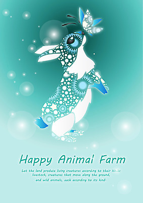 EPS 동물 템플릿 문자 척추동물 한마리 문양 육지동물 영어 야생동물 백그라운드 무늬 패턴 카드템플릿 포유류 사람없음 단어 물방울무늬 물방울 토끼 원형 공기방울 청록색 반려 이미지템플릿 카드프레임 도형 1 컬러 카드_감사 프레임 반려동물 파일형식 벡터