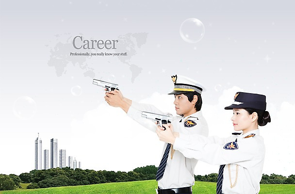 PSD 구름 편집이미지 직업 여자 남자 하늘 사람 동양인 빌딩 잔디 성인 두명 건물 총 한국인 도시 경찰 사격 조준 성인만 이미지편집 자연요소 식물 건축물 무기 인종 파일형식