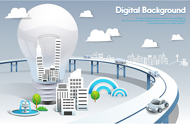EPS 나무 구름 도로 백그라운드 이동 일러스트 디지털백그라운드 비즈니스 전구 자동차 하늘 버스 빌딩 사람없음 건물 디지털 도시 숲 분수대 디지털비즈니스 소통 가교 국내일러스트 자연요소 식물 건축물 길 육상교통 컨셉 교통시설 대중교통 파일형식 벡터