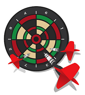 EPS 아이콘 사람없음 픽토그램 다트판 다트 픽토그램아이콘 심플 다트핀 2D아이콘 게임 파일형식 벡터