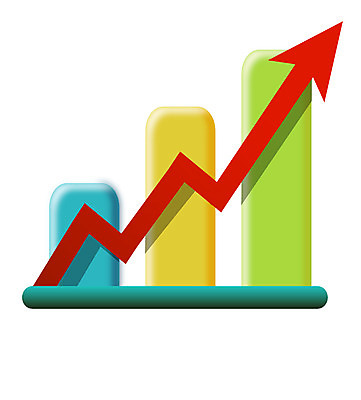 EPS 아이콘 그래프 사람없음 픽토그램 증권 픽토그램아이콘 막대그래프 상승 심플 2D아이콘 컨셉 금융 파일형식 벡터