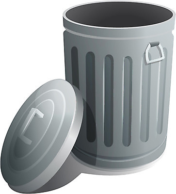 EPS 아이콘 사람없음 픽토그램 쓰레기통 픽토그램아이콘 심플 삭제 2D아이콘 파일형식 벡터