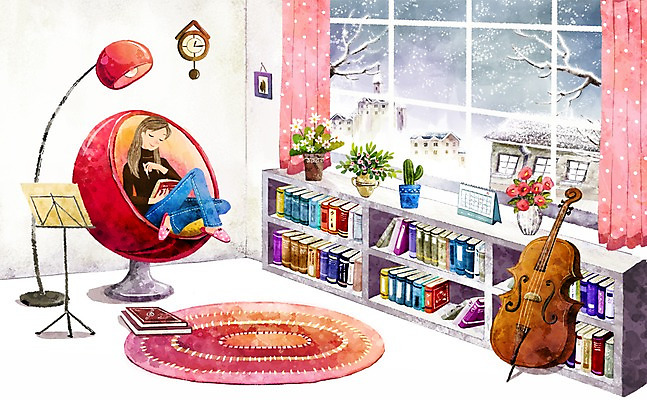 PSD 나무 라이프스타일 여자 화분 악기 시계 백그라운드 겨울 의자 일러스트 창문 휴식 수채화 책장 한명 사람 20대 성인 라이프 책 30대 독서 카펫 스탠드 눈 커튼 서재 첼로 여자만 여자한명만 성인여자만 성인만 겨울배경 국내일러스트 자연요소 식물 1 계절 음악 가구 컨셉 날씨 조명 청년 생활 장년 파일형식 찰현악기