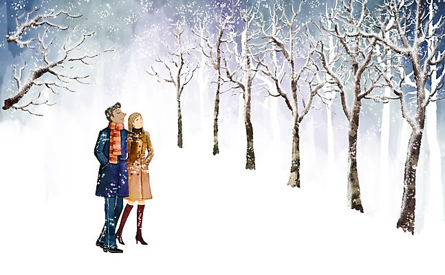 PSD 나무 라이프스타일 커플 여자 남자 백그라운드 겨울 데이트 일러스트 수채화 서기 사람 20대 성인 두명 라이프 30대 설원 목도리 산책 추위 눈 가로수 성인만 겨울배경 국내일러스트 자연요소 식물 잡화 계절 관계 모션 날씨 휴식 눈_날씨 청년 생활 장년 파일형식