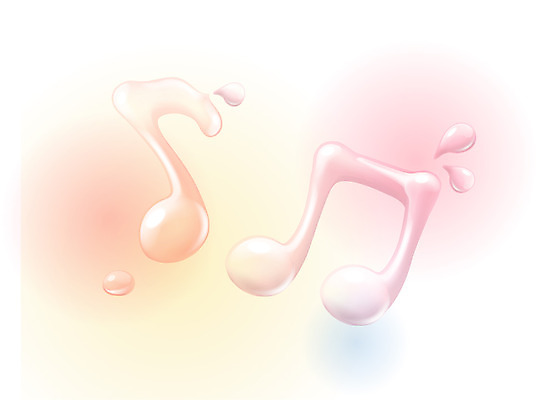 EPS 문화 예술 음악 컬러 음표 일러스트 문화예술 사람없음 그래픽 물방울 디지털합성 물방울백그라운드 국내일러스트 기호 백그라운드 파일형식 벡터