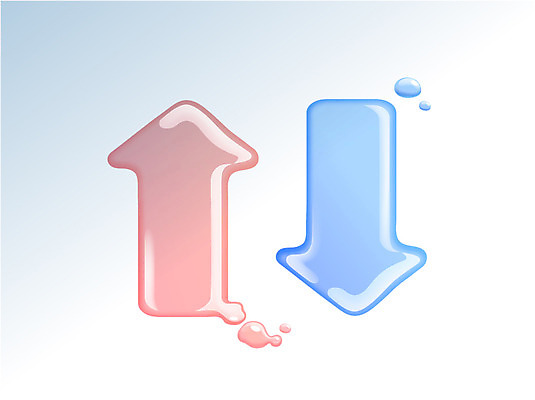 EPS 기호 화살표 컬러 일러스트 표시 사람없음 그래픽 경제 물방울 주식 하락 디지털합성 상승 물방울백그라운드 국내일러스트 문자 백그라운드 컨셉 금융 파일형식 벡터