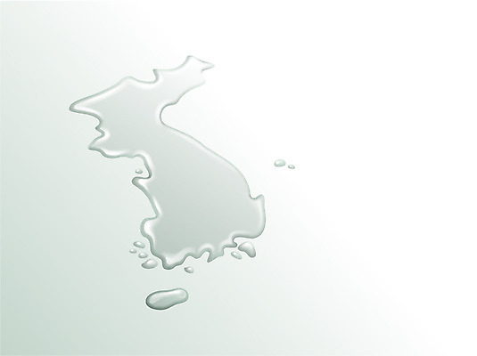 EPS 컬러 지도 일러스트 한국 사람없음 그래픽 물방울 디지털합성 물방울백그라운드 국내일러스트 아시아 백그라운드 파일형식 벡터