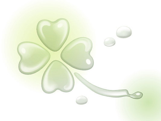 EPS 컬러 일러스트 사람없음 그래픽 초록색 희망 물방울 행운 네잎클로버 클로버 디지털합성 물방울백그라운드 국내일러스트 식물 감정 백그라운드 컨셉 파일형식 벡터