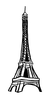 EPS 문자 손글씨 나라 백그라운드 일러스트 캘리그라피 타이포그라피 글자캘리그라피 사람없음 탑 프랑스 에펠탑 그림 파리_프랑스 국내일러스트 건축물 유럽 파리 랜드마크 파일형식 벡터