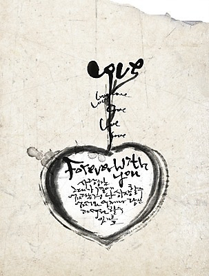 PSD 편집이미지 문자 손글씨 알파벳 영어 캘리배경 백그라운드 캘리편집 캘리그라피 사랑 타이포그라피 글자캘리그라피 사람없음 하트 포에버 이미지편집 모양 감정 단어 파일형식