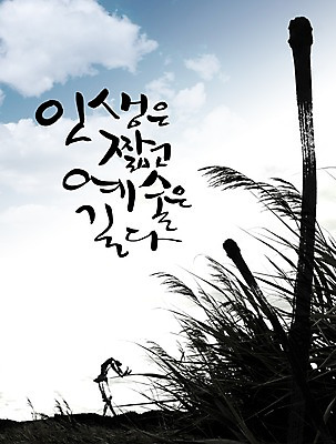 PSD 식물 구름 편집이미지 문자 손글씨 예술 캘리배경 백그라운드 캘리편집 캘리그라피 자연 하늘 타이포그라피 글자캘리그라피 한글 사람없음 라이프 풀 이미지편집 자연요소 생활 생태계 파일형식