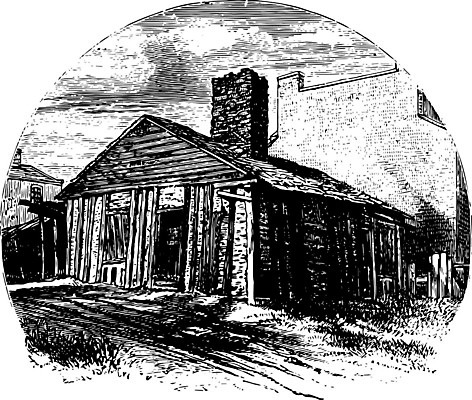 EPS 해외이미지 선 일러스트 주택 미술 사람없음 검은색 흰색 작음 맨션 그림 판화 판잣집 해외202004 해외202105 해외일러스트 컬러 문화예술 건물 크기 파일형식 벡터