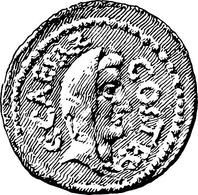 EPS 해외이미지 선 일러스트 동전 수확 그림 로마인 시저 해외202004 해외202105 해외일러스트 돈 농업 인종 정치가 파일형식 벡터