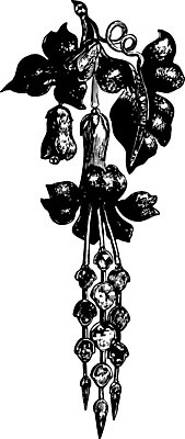 EPS 해외이미지 옷 선 일러스트 미술 검은색 수확 흰색 계획 그림 판화 브로치 해외202004 해외202105 해외일러스트 컬러 컨셉 농업 장신구 문화예술 파일형식 벡터