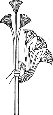 EPS 해외이미지 선 일러스트 이집트 미술 검은색 수확 흰색 벽화 그림 판화 파피루스 해외202004 해외202105 해외일러스트 식물 컬러 농업 아프리카 문화예술 파일형식 벡터