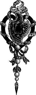 EPS 해외이미지 모양 리본 선 일러스트 미술 검은색 수확 흰색 하트 보석 그림 판화 브로치 해외202004 해외202105 해외일러스트 컬러 농업 장신구 문화예술 광석 파일형식 벡터