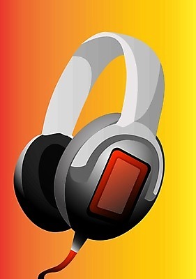 EPS 해외이미지 산업 음악 이어폰 일러스트 미술 전자제품 헤드폰 소리 듣기 장비 볼륨 그림 오디오 청각 스테레오 해외202004 해외202105 해외일러스트 음향기기 모션 문화예술 파일형식 벡터