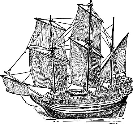 EPS 해외이미지 선 일러스트 미술 검은색 흰색 그림 판화 순례자 해외202004 해외202105 해외일러스트 컬러 문화예술 파일형식 벡터