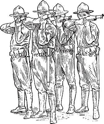 EPS 해외이미지 선 일러스트 미술 검은색 군인 수확 흰색 목표 그림 판화 총포 해외202004 해외202105 해외일러스트 직업 컬러 컨셉 농업 문화예술 국군 파일형식 벡터