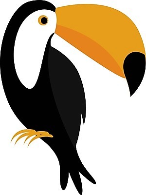 EPS 해외이미지 클립아트 동물 야생동물 백그라운드 곡선 일러스트 장난 자연 조류 노란색 환경 검은색 흰색 황무지 열대우림 왼쪽 그림 계산서 볼리비아 스카우트 스타일 해외202004 해외202105 해외일러스트 선 컬러 아메리카 숲 방향 생태계 파일형식 벡터