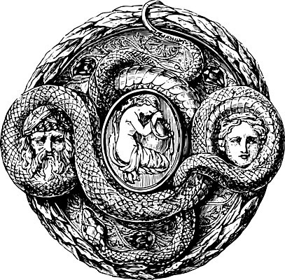 EPS 해외이미지 선 일러스트 미술 숫자 검은색 수확 흰색 뱀 계획 그림 판화 브로치 해외202004 해외202105 해외일러스트 문자 컬러 컨셉 농업 장신구 파충류 문화예술 파일형식 벡터