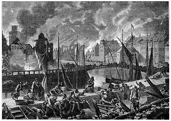 포토 JPG 해외이미지 무료이미지 무기 바다 일러스트 항해 덴마크 미술 사람 사람없음 건물 강 검은색 수확 골동품 흰색 도시 보트 역사 폭격 공격 폭발 폭탄 그림 전쟁 함선 판화 대포 돛대 옛날 코펜하겐 해외202004 해외202105 해외포토 건축물 컬러 농업 배_교통 모션 문화예술 북유럽 폭발물 파일형식