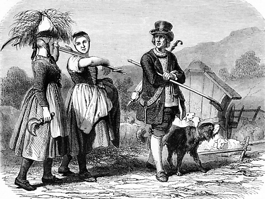 포토 JPG 해외이미지 동물 여자 일러스트 미술 사람 사람없음 마을 검은색 카트 장비 수확 골동품 흰색 공구 시골 역사 개 농부 그림 판화 밭일 옛날 해외202004 해외202105 해외포토 직업 컬러 농업 포유류 문화예술 도구 파일형식