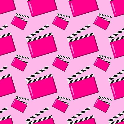 EPS 해외이미지 백그라운드 패턴 일러스트 모션 미술 카메라 칠판 장비 영화관 필름 영화 오브젝트 그림 클립 동영상 책임자 고립 석판 프로듀서 해외202105 해외일러스트 직업 무늬 문화예술 전자제품 극장 파일형식 벡터