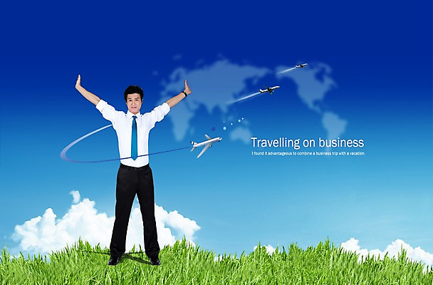 PSD 구름 편집이미지 남자 세계지도 비즈니스 비행기 한명 서기 사람 동양인 잔디 초원 20대 성인 30대 한국인 비즈니스맨 남자만 남자한명만 성인남자만 성인만 이미지편집 자연요소 식물 1 지도 항공교통 모션 대중교통 인종 청년 장년 세계 직장인 파일형식