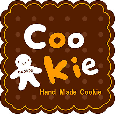 EPS 캐릭터 영어 문장 컬러 일러스트 사람없음 갈색 라벨 크래커 쿠키 과자 주황색 국내일러스트 일러캐릭터 문자 디저트 프레임 파일형식 벡터