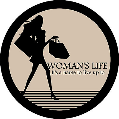 EPS 우먼라이프 라이프스타일 영어 여자 문장 일러스트 사람 라이프 쇼핑 쇼핑백 라벨 줄무늬 직선 여자만 국내일러스트 문자 선 무늬 가방 프레임 생활 파일형식 벡터