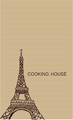 EPS 영어 문장 컬러 일러스트 사람없음 갈색 라벨 탑 프랑스 도시 에펠탑 파리_프랑스 국내일러스트 문자 건축물 유럽 프레임 파리 랜드마크 파일형식 벡터