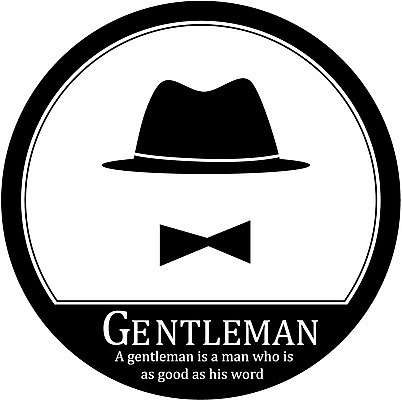 EPS 모자 영어 잡화 문장 컬러 일러스트 나비넥타이 넥타이 사람없음 라벨 검은색 흰색 중절모 국내일러스트 문자 모자_잡화 프레임 파일형식 벡터