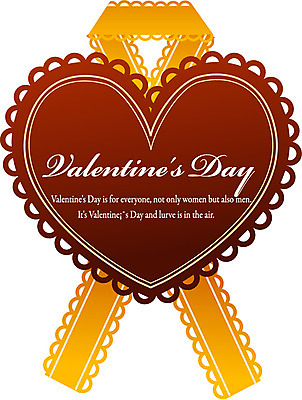 EPS 영어 기념일 문장 일러스트 발렌타인데이 이벤트 사람없음 라벨 하트 끈 국내일러스트 레이스천 모양 문자 데이이벤트 프레임 직물 파일형식 벡터