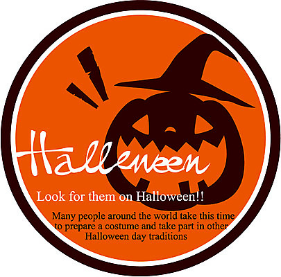 EPS 영어 문장 일러스트 호박 사람없음 라벨 할로윈 국내일러스트 문자 채소 프레임 파일형식 벡터