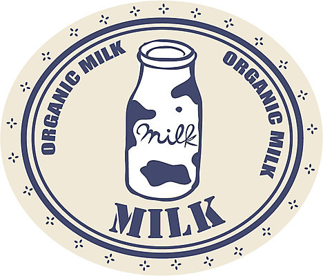 EPS 영어 음료 문장 일러스트 유리병 유제품 사람없음 라벨 우유 한병 국내일러스트 문자 1 병_용기 프레임 병_담는 파일형식 벡터