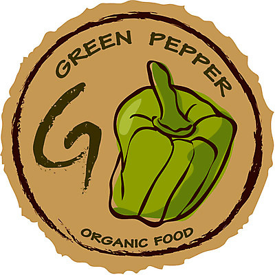 EPS 영어 문장 컬러 채소 일러스트 피망 사람없음 초록색 한개 라벨 국내일러스트 문자 1 프레임 파일형식 벡터