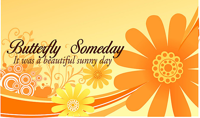 EPS 식물 영어 꽃잎 꽃 문장 컬러 일러스트 사람없음 노란색 라벨 주황색 국내일러스트 문자 프레임 파일형식 벡터