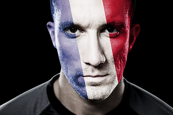 포토 JPG 해외이미지 라이프스타일 스포츠 건강 사람없음 검은색 럭비 힘 프랑스 깃발 자신감 결심 근육질 심각 운동가 페이스페인팅 해외202105 해외포토 감정 유럽 컬러 컨셉 근육 생활 구기 몸매 파일형식