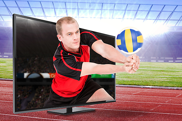 포토 JPG 해외이미지 백인 남자 스포츠 올림픽 밭 놀이 하늘 전등 경기 성인 사람없음 공중 30대 운동복 달리기 스크린 텔레비전 경기장 게임 표현 펀치 배구 획득 선로 운동가 플레이어 해외202105 해외포토 서양인 옷 농업 스포츠시설 모션 조명 사람 장년 전자제품 구기 파일형식