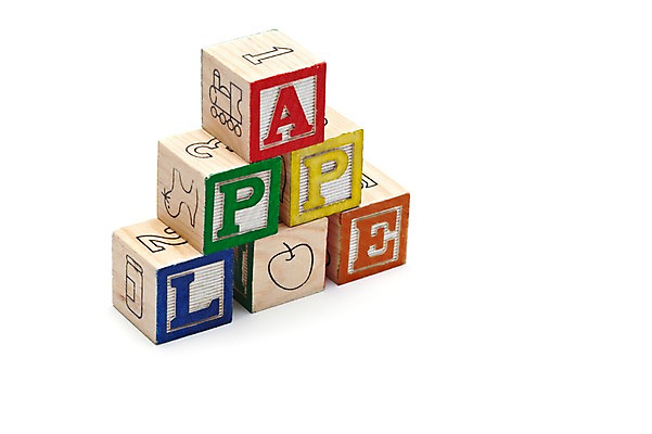 포토 JPG 스튜디오촬영 문자 알파벳 영어 교육 실내 누끼 사람없음 블록 사과 글자교육 국내포토 과일 내부 파일형식