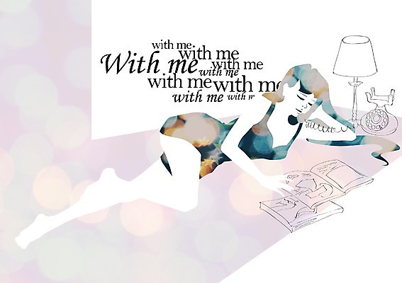 PSD 우먼라이프 라이프스타일 응시 여자 일러스트 휴식 한명 사람 성인 취미 라이프 눕기 방 스탠드 잡지 전화기 여자만 여자한명만 성인여자만 성인만 국내일러스트 1 시선 컨셉 모션 조명 생활 간행물 파일형식