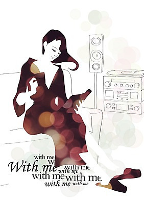 PSD 우먼라이프 라이프스타일 여자 음료 일러스트 티타임 휴식 한명 사람 앉기 성인 라이프 책 독서 스피커 음악감상 차 여자만 여자한명만 성인여자만 성인만 국내일러스트 1 음향기기 컨셉 모션 생활 감상 파일형식